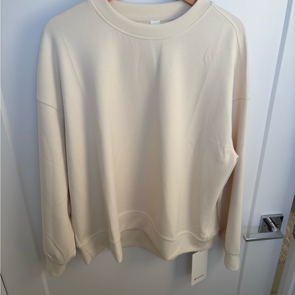 lululemon athletica Cozy Crewneck Sweatshirt in Soft Cream